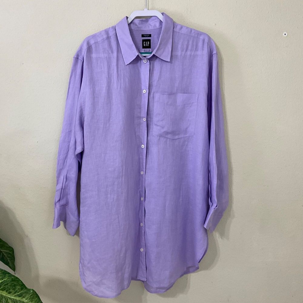 GAP Lavender Tunic Top